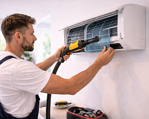 Entretien d’un climatiseur par un professionnel